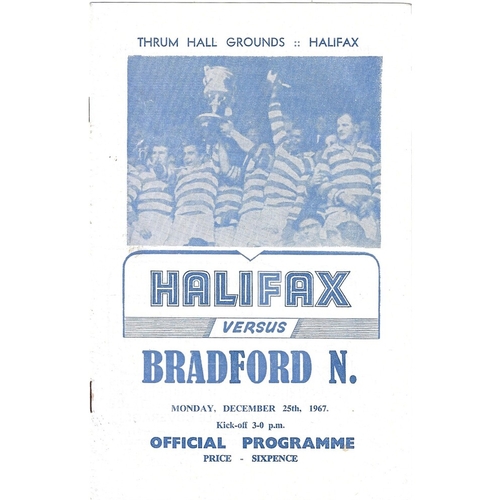 Halifax Home Rugby League Programmes Bob's Sporting Memorabilia Buy