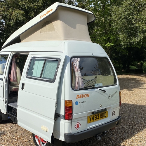 Devon Babmino Camper Van 2 Berth - 2001 Piaggio Porter 1.4 Diesel - ONLY 32406 miles