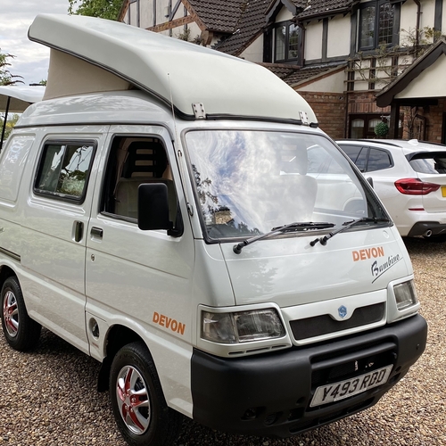 Devon Babmino Camper Van 2 Berth - 2001 Piaggio Porter 1.4 Diesel - ONLY 32406 miles