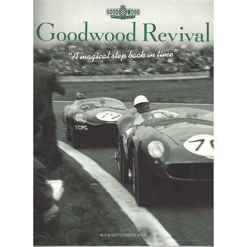 2002 Goodwood Motor Circuit Revival Programme & Brochure