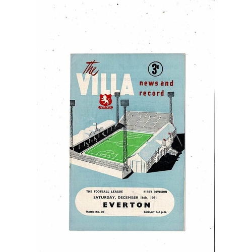 Everton Away Football Programmes
