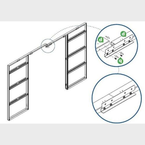 Double Pocket Door Kit