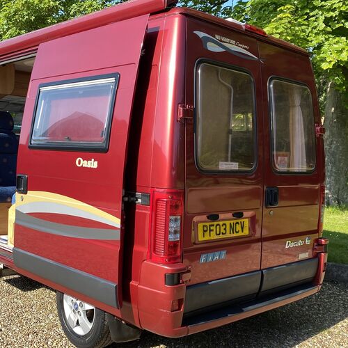 Nu Venture Oasis Camper Van 2 Berth 2003 Fiat Ducato 2.8JTD 85623 miles