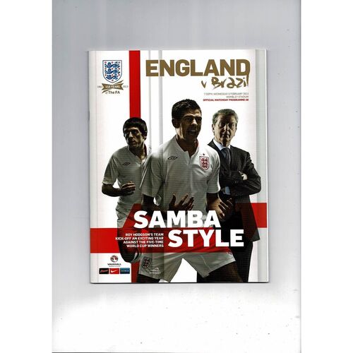 England Home Football Programmes