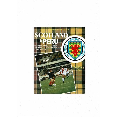 Scotland Home Football Programmes