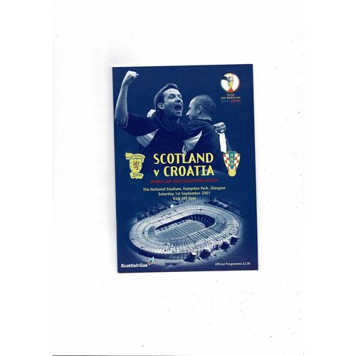 Scotland Home Football Programmes