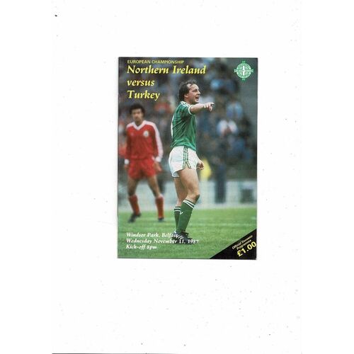 Ireland Home Football Programmes