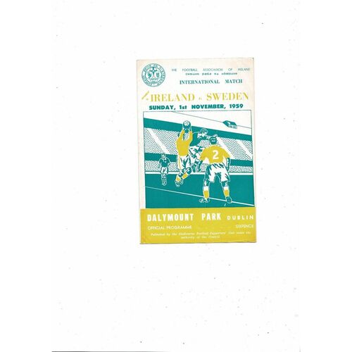 Republic of Ireland Home Football Programmes