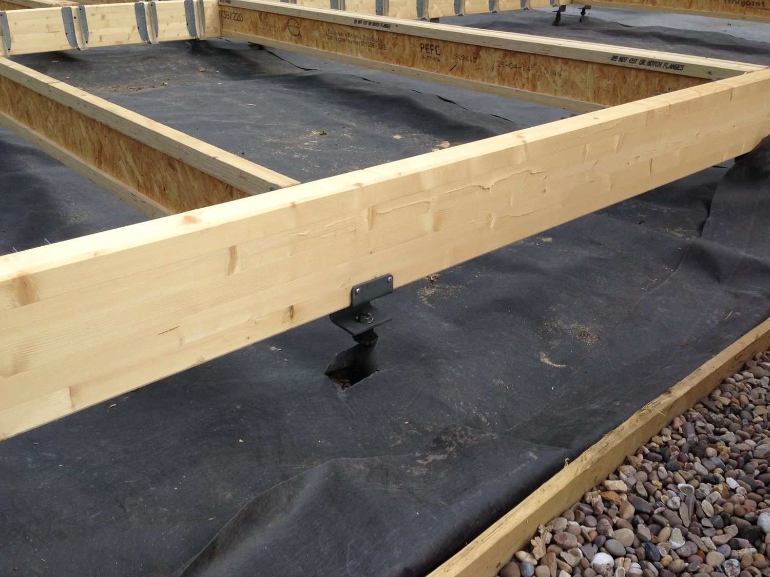 Ground Anchors for Decking Spirafix