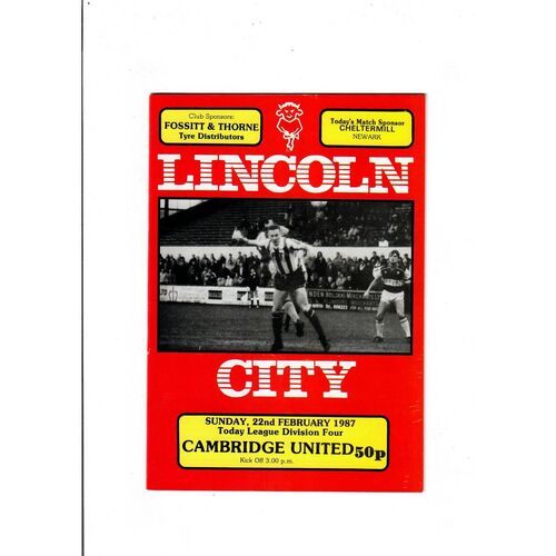 Cambridge United Away Football Programmes