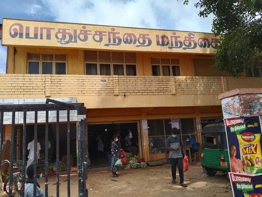 மந்திகை பொதுச்சந்தை மீண்டும்திறக்கப்பட்டுள்ளது