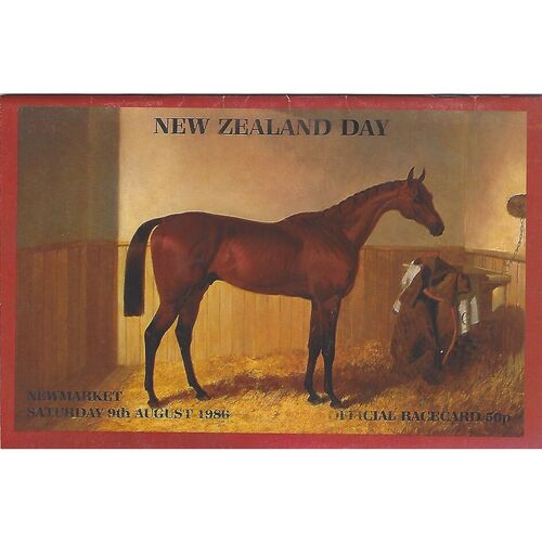Newmarket Horse Racing Racecards/Programmes