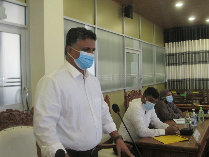 சுகாதாரத்துறையினருக்கு பிரதேச சபையில் நன்றியும், பாராட்டும்