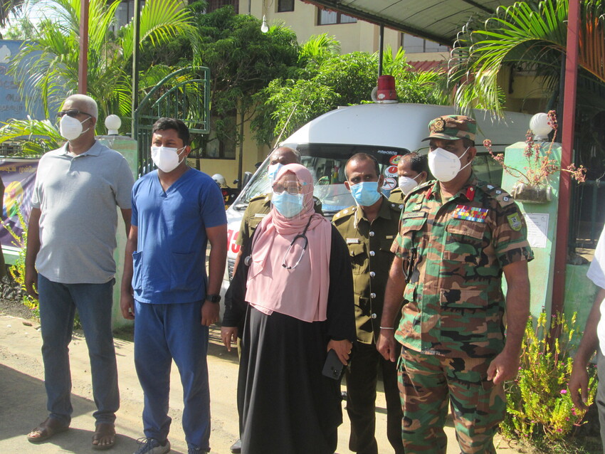 இராணுவத்தின் நடமாடும் தடுப்பு மருந்தேற்றும் சேவை வெற்றிகரமாக இன்று இடம்பெற்றது.