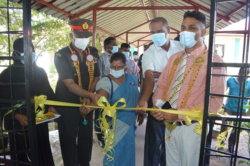 கொவிட் 2 வது இடைநிலை சிகிச்சை முகாம் மன்னாரில் திறப்பு.