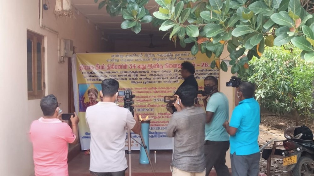 வல்வெட்டித்துறையில் சிவாஜிலிங்கம் திலீபன்நினைவுதினம் அனுஸ்டிப்பு