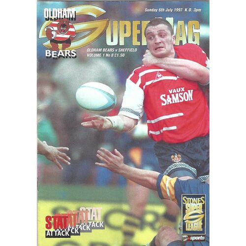 Sheffield Eagles Away Rugby League Programmes