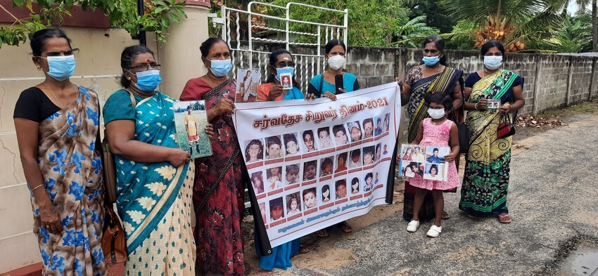 சிறுவர் தினத்தன்று எமது பிள்ளைகள் உயிரோடு வேண்டும் - நிர்மலநாதன் மேரி ரஞ்சினி