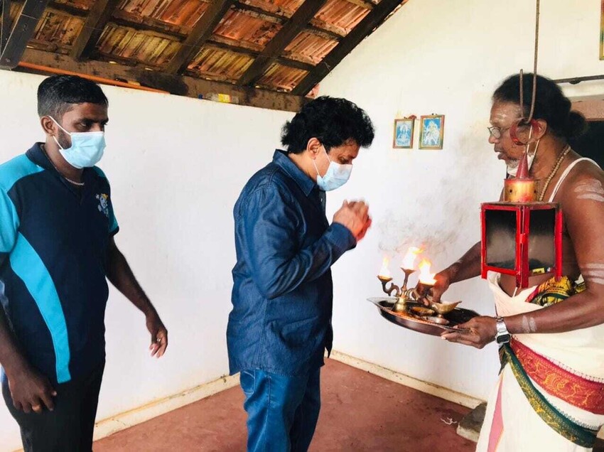 யாழ்ப்பாணம் வருகை தந்த மனோ கணேசன் எம். பி.