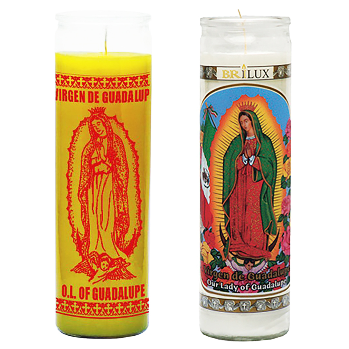 Our Lady of Guadalupe Candle UK