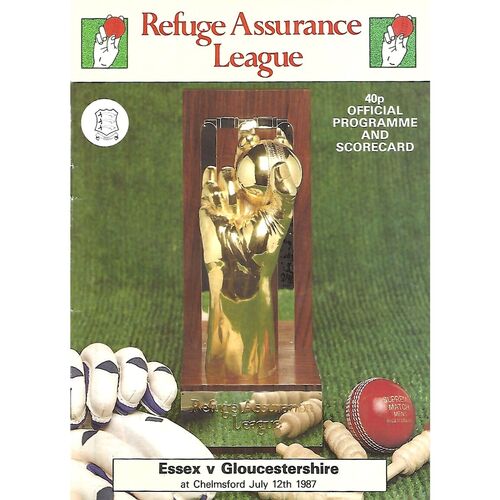 Essex County Cricket Programmes/Scorecards