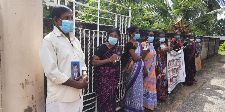 தொடரும் வலிந்து காணாமாலாக்கப்பட்டோரின் ஆர்ப்பாட்டம் - யாழ்ப்பாணம்