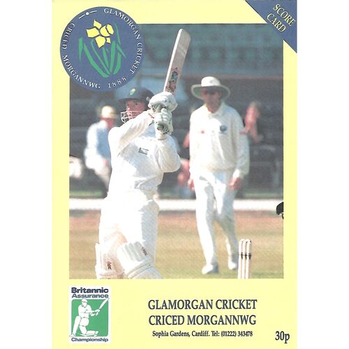 Glamorgan County Cricket Programmes/Scorecards