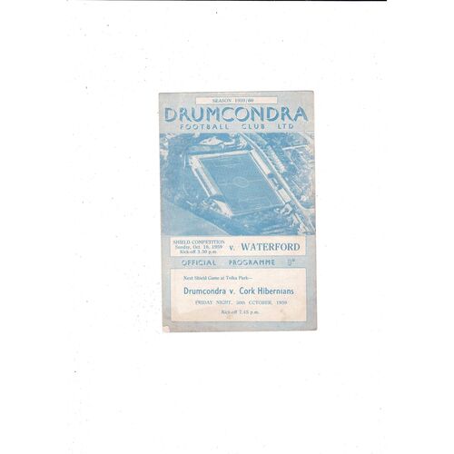 Drumcondra Football Programmes