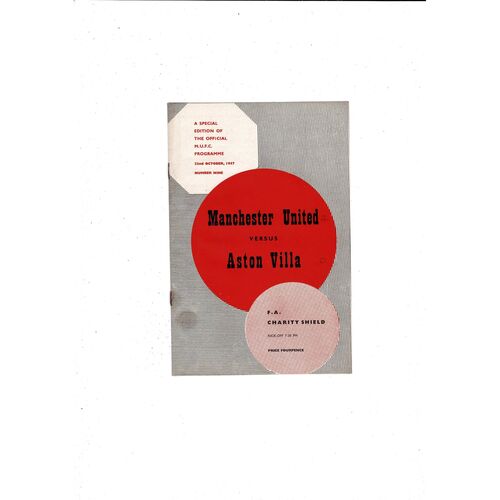 Charity Shield Final Football Programmes