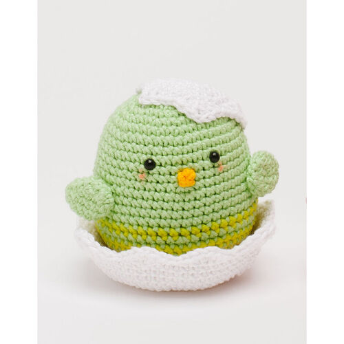 Happy Cotton Crocheted Chicky & Chuckle