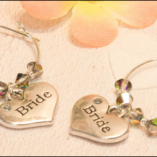 Bride & Bride Wine Glass Charms