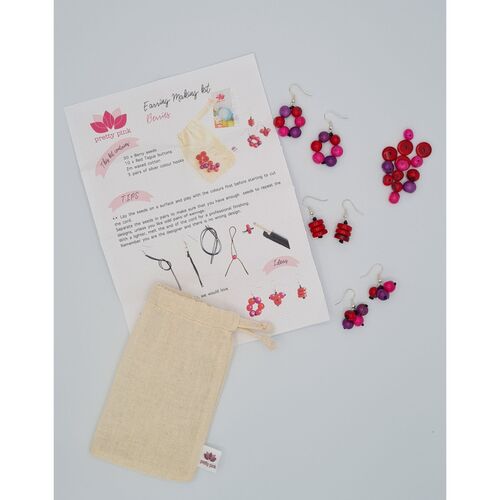 Earrings Making Kit - Berries