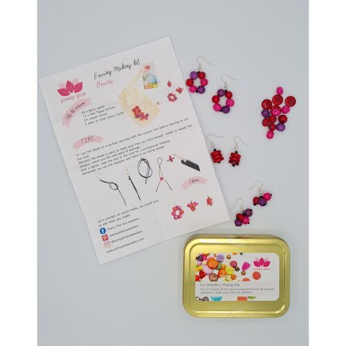 Earrings Making Kit - Berries