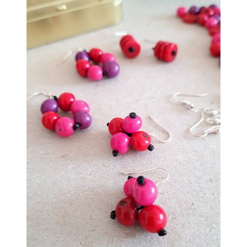 Earrings Making Kit - Berries
