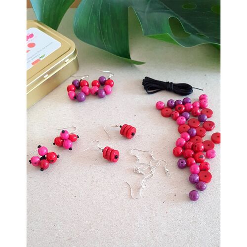 Earrings Making Kit - Berries
