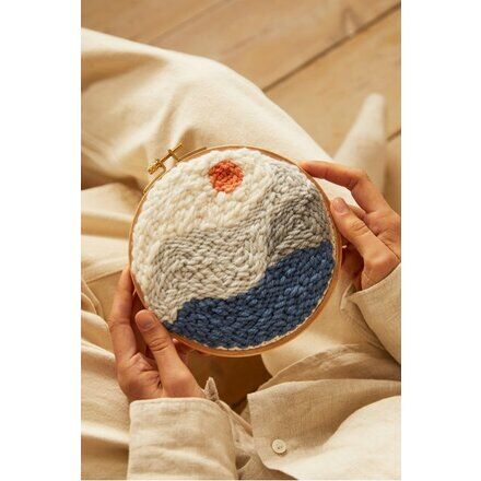 DMC Punch Needle The Mountain Meditation Needle Kit