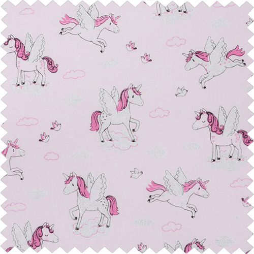 Craft Shoulder Tote Bag - Glitter Unicorns