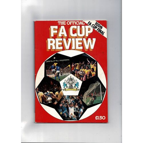 1981 Manchester City v Tottenham Hotspur FA Cup Final Football Review