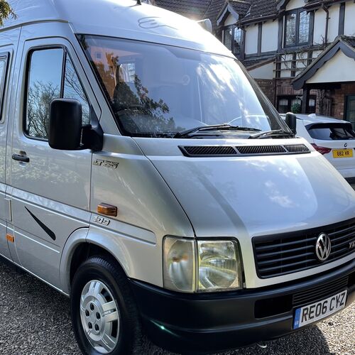 2006 VW LT 35 TDi LWB Camper Van 4 Berth Fixed Bed Large Garage 85032 Moto X