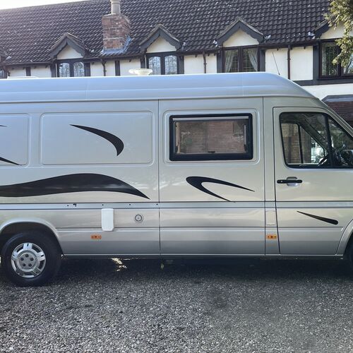 2006 VW LT 35 TDi LWB Camper Van 4 Berth Fixed Bed Large Garage 85032 Moto X