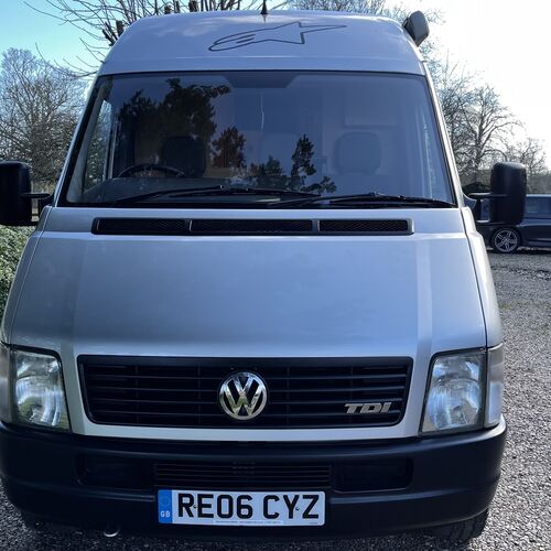 2006 VW LT 35 TDi LWB Camper Van 4 Berth Fixed Bed Large Garage 85032 Moto X