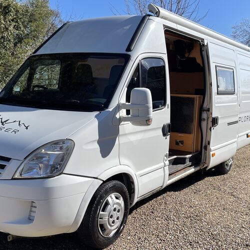 2008 Iveco Daily 35 LWB Camper Van 4 Berth Pro Conversion Moto X Huge Garage