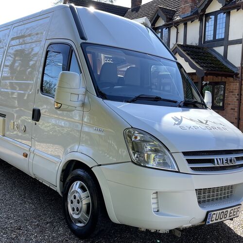 2008 Iveco Daily 35 LWB Camper Van 4 Berth Pro Conversion Moto X Huge Garage