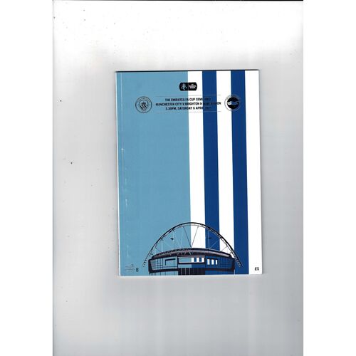 FA Cup Semi Final Football Programmes