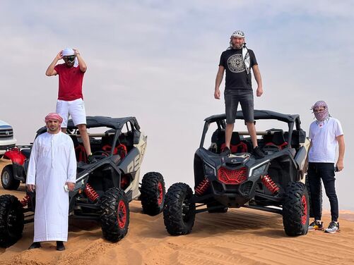 Evening Red Dune Desert Safari With BBQ Dinner