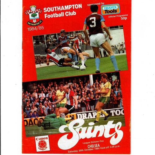 Southampton Home Football Programmes