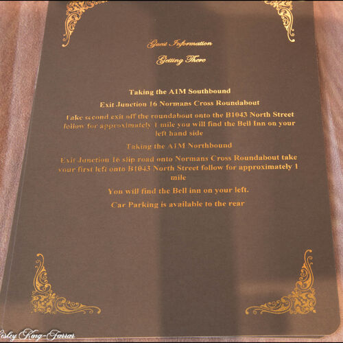 Vellum & Gold