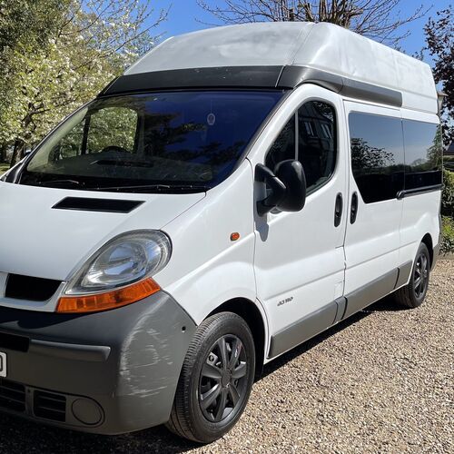 2006(06)reg Renault Trafic 2.5DCi Camper Van 2 Berth White New Conversion