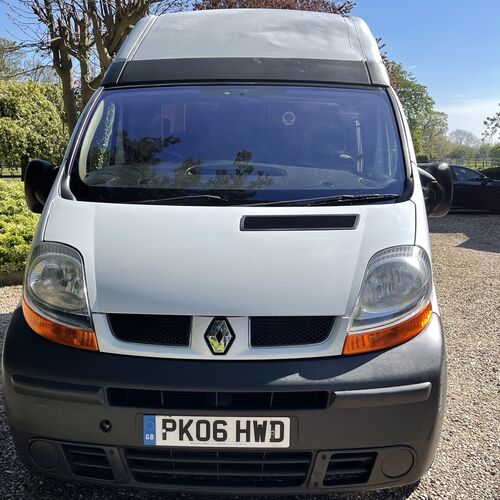 2006(06)reg Renault Trafic 2.5DCi Camper Van 2 Berth White New Conversion