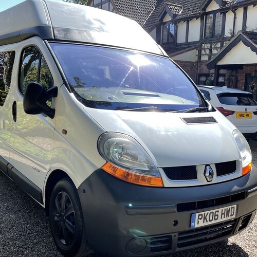 2006(06)reg Renault Trafic 2.5DCi Camper Van 2 Berth White New Conversion